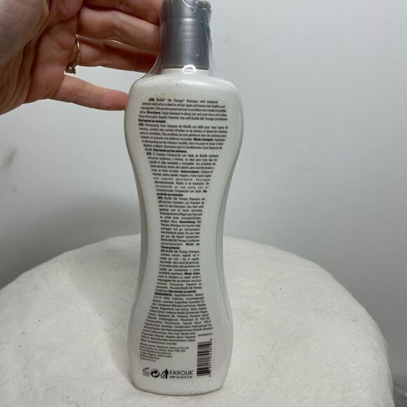 NEW Biosilk Silk Therapy Shampoo Sealed Original Formula 12 oz All Hair - Picture 5 of 7